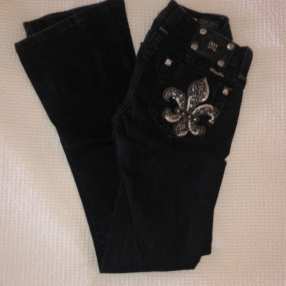Black jean miss me